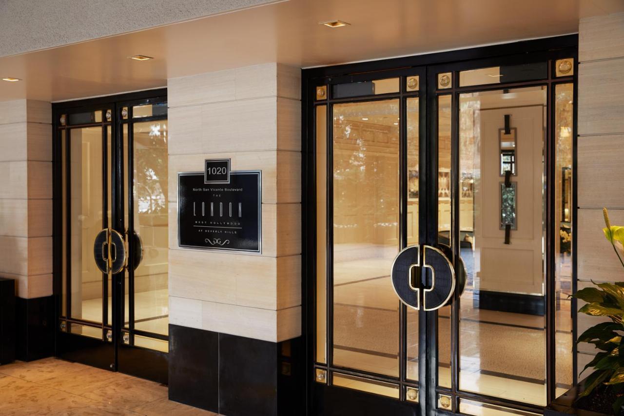 The London West Hollywood At Beverly Hills Ngoại thất bức ảnh The entrance to the hotel