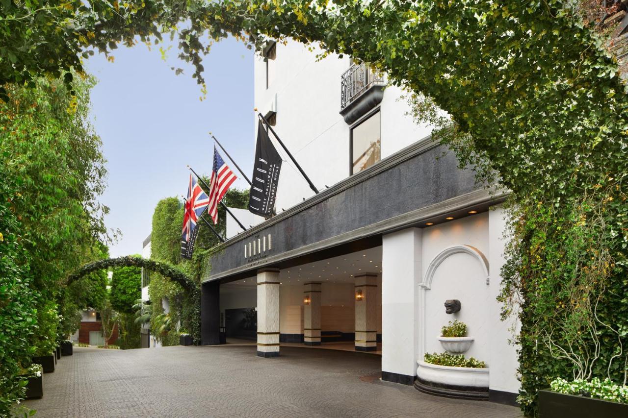 The London West Hollywood At Beverly Hills Ngoại thất bức ảnh Entrance to the hotel